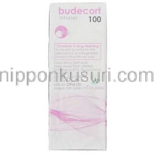 ブデソニド（パルミコート ジェネリック） 100mcg 200回 吸入剤 (Cipla) 製造者情報