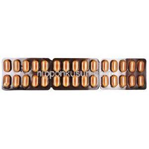 ドロウィンフォルテ, アセクロフェナク 100mg / アセトアミノフェン （パラセタモール）500mg  / セラチオペプチダーゼ 15mg,錠剤, シート