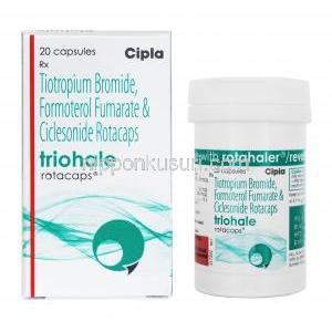 トリオヘール 吸入剤 (Rotacap) (シクレソニド/ ホルモテロール/ チオトロピウム)