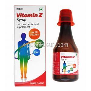 ビトミンZ 内服液 (マルチビタミン/ マルチミネラル) 箱、ボトル