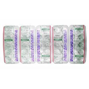 ロペラミド(ロペミンジェネリック), Lopamide 2mg 錠 (Torrent) 錠剤裏面