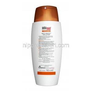 セバメド マルチプロテクトサンローション, Spf 50+ 日焼け止めローション, 150 ml, ボトル情報