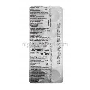 リジビン 10 錠 90mg / 9mg (小型犬用), シート情報