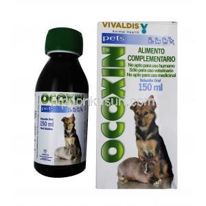 オコキシン 経口液, , Glucosamine 酸化防止剤、免疫調節剤各種, 経口液, 150ml, 箱, ボトル