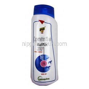 レルティックス シャンプー, シペルメトリン 1%, 200ml, ボトル