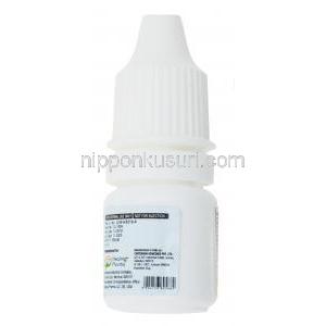スーパーラッシュ 点眼薬 , ビマトプロスト　0.03%, 3ml, ボトル側面, 製造元情報