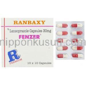ランソプラゾール（スタンゾームジェネリック）,  Fenzer, 30 mg