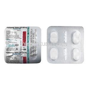 プラジネク (Prazinec)  プラジカンテル 600mg 錠剤