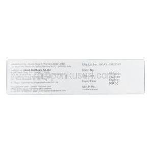 クロトラックス HC クリーム (クロタミトン/ ヒドロコルチゾン) 10g, 箱情報