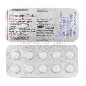 アトモキセット (アトモキセチン) 10mg 錠剤