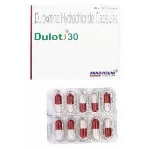 Dulot30　デュロット30、ジェネリックシンバルタ、デュロキセチン30mg