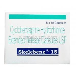 スケルベンツ (シクロベンザプリン) 15 mg 箱