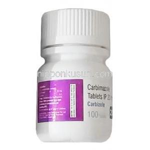 カルビゾール (カルビマゾール) 20mg ボトル側面2