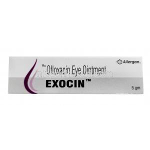 エクソシン 眼軟膏 (オフロキサシン) 0.3% 5g 箱