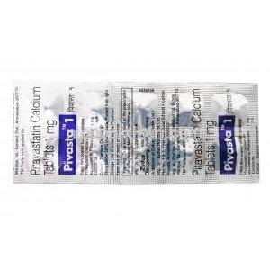 ピバスタ 1, ピタバスタチン 1mg,錠剤