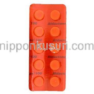 アルダクトン Aldactone, スピロノラクトン 25mg 錠 (RPG Life) 包装