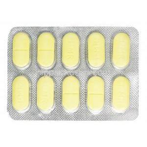 インタジェシック MR,クロルゾキサゾン 250mg/ ジクロフェナク 50mg/ アセトアミノフェン 325mg, 製造元：Intas Pharmaceuticals Ltd, シート