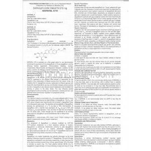 ダパベル, ダパグリフロジン 10mg,製造元： Intas Pharmaceuticals,商品説明書-１