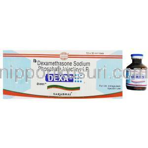 デキサメタゾン（デカドロン ジェネリック）, デクサ Dexa 4mg 注射液 (Sarabhai)