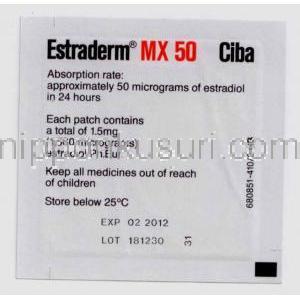 エストラダームMX(エチニルエストラジオール)