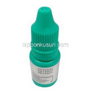 マックスモイスト 点眼薬 ,ヒアルロン酸 0.1% w/v/ D-パンテノール 5% w/v, 点眼薬10mL,製造元：Ajanta Pharma,  ボトル情報（新包装）