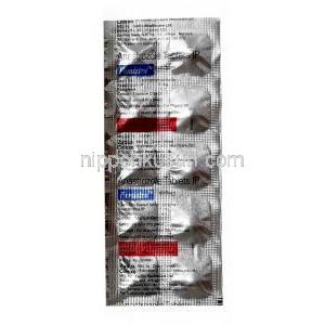 フェミストラ, アナストロゾール 1 mg, 製造元：Zuventus Healthcare, シート