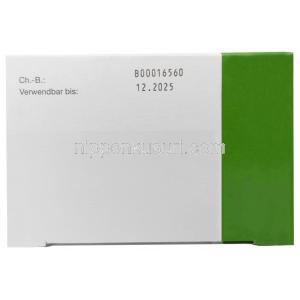 パントガル, 硝酸チアミン 60mg/D-パントテン酸カルシウム 60mg/サッカロミセス薬(ビガー酵母) 100mg/L-シスチン 20mg/ケラチン 20mg/パラアミノ安息香酸 20mg, 90 カプセル, MSD, 箱情報, 消費期限