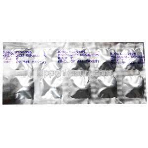 ホンバン, ホスフェストロール 120 mg, 5枚 X 10錠, 製造元：Zydus Cadila, シート情報, 製造日, 消費期限（新包装）