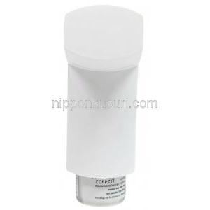 ホルモブリーズ インヘラー, ホルモテロール 6mcg/ ブデソニド 200mcg, インヘラー (吸入剤 + 吸入器, フロンガス不使用), 120回分, 製造元：Sava  Healthcare,インヘラー表面