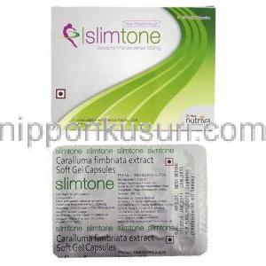 スリムトーン Slimtone　500mg カプセル (Nutriva)