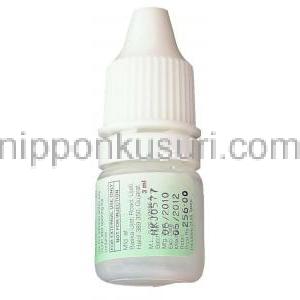 シクロミューン Cyclomune, シクロスポリン, Iflo, 0.05% 3ML 点眼薬 (Ajanta pharma) ボトル・記載情報