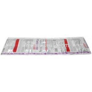 パンクレオテ, パンクレアチン 150 mg (10000),カプセル, 製造元：Prevego Healthcare & Research Private Limited,シート情報