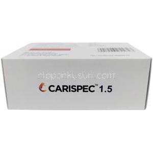 カリスペック, カリプラジン 1.5 mg, 製造元：Sun Pharmaceutical Industries Ltd,箱底面
