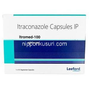 イトロメド (イトラコナゾール) 100mg 箱