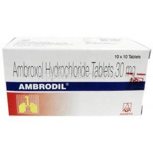 アンブロディル, アセブロフィリン 30 mg, 製造元：Aristo Pharmaceuticals, 箱表面