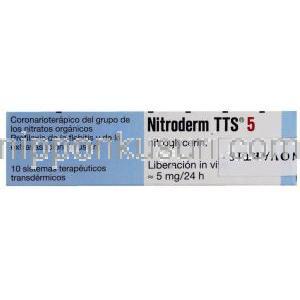 ニトロダーム TTS  Nitroderm TTS, ヘルツァーＳ / メディトランステープ ジェネリック, ニトログリセ