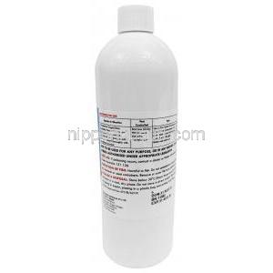エイビアン鳥用駆虫剤,ピペロニルブトキシド 125 g/ ペルメトリン 25 g/ メトプレン 0.4 g (1Lあたり), 殺虫剤 500 mL, 製造元：Vetafarm Australia Pty Ltd, ボトル情報, 消費期限