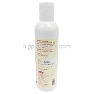エフシールド ナチュラルハーブシャンプー,シャンプー（ペット用） 200 mL, 製造元：SAVA Healthcare, ボトル情報