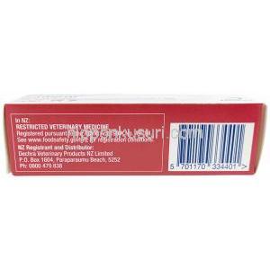 イサダーム犬用ジェル, フシジン酸5mg / ベタメタゾン1mg ジェル 15 g, 製造元：Dermcare-Vet Pty Ltd, 箱情報, 販売元