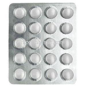 フラジール 200, メトロニダゾール 200 mg, 20 錠, 製造元：アボット,シート