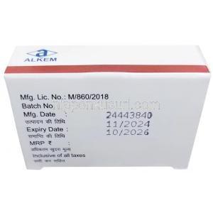 ピリクール点滴静注, アセトアミノフェン 1mLあたり 10 mg, 点滴液 100 mL, 箱情報, 製造日,消費期限
