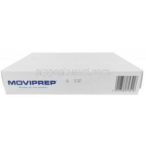 モビプレップ 経口溶液用 配合粉末, コンビパック4 袋（粉末A＋粉末B）, 製造元：Norgine Pharmaceuticals Limited, B箱情報, 消費期限