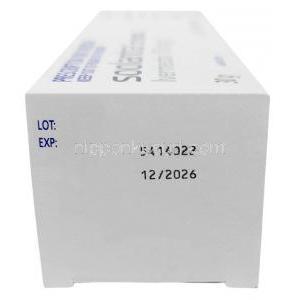 ソーラントラクリーム, イベルメクチン 1%, クリーム 30 g, 製造元：Galderma Australia, 箱情報,消費期限