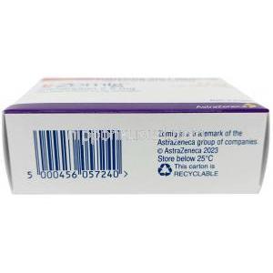 ゾーミッグ,ゾルミトリプタン 2.5mg, 2 錠, 製造元：アストラゼネカ, 箱情報, 保管方法