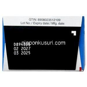 マンジャロ・クイックペン 12.5 mg, チルゼパチド0.6mLあたり 12.5 mg, 製造元：イーライリリー・アンド・カンパニー インド, 箱情報, 製造日, 消費期限