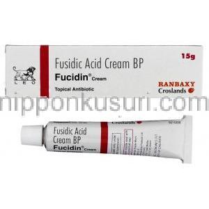 フシジン Fucidin, フシジンレオ軟膏 ジェネリック, フシジン酸 20mg クリーム (Ranbaxy)