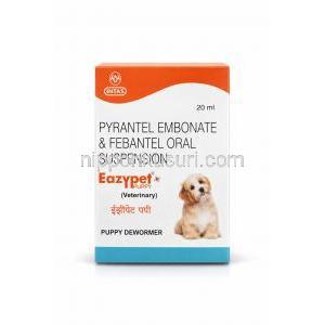 イージーペット内服液 (パモ酸ピランテル/ フェバンテル)