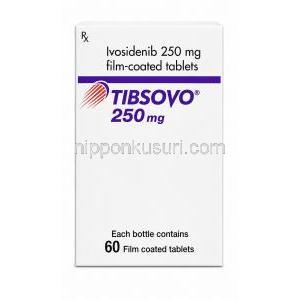 ティブソボ, イボシデニブ 250 mg, 箱正面