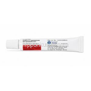 ヘルペックス クリーム,  アシクロビル 5%,クリーム I.P, 5g, 製造元：Torrent Pharmaceuticals Ltd,チューブ情報