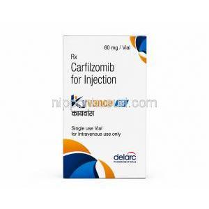 カイバンス 60, カルフィルゾミブ 注射剤 60mg, 外箱正面
